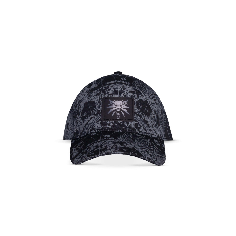 The Witcher - Astral map Adjustable cap - Black